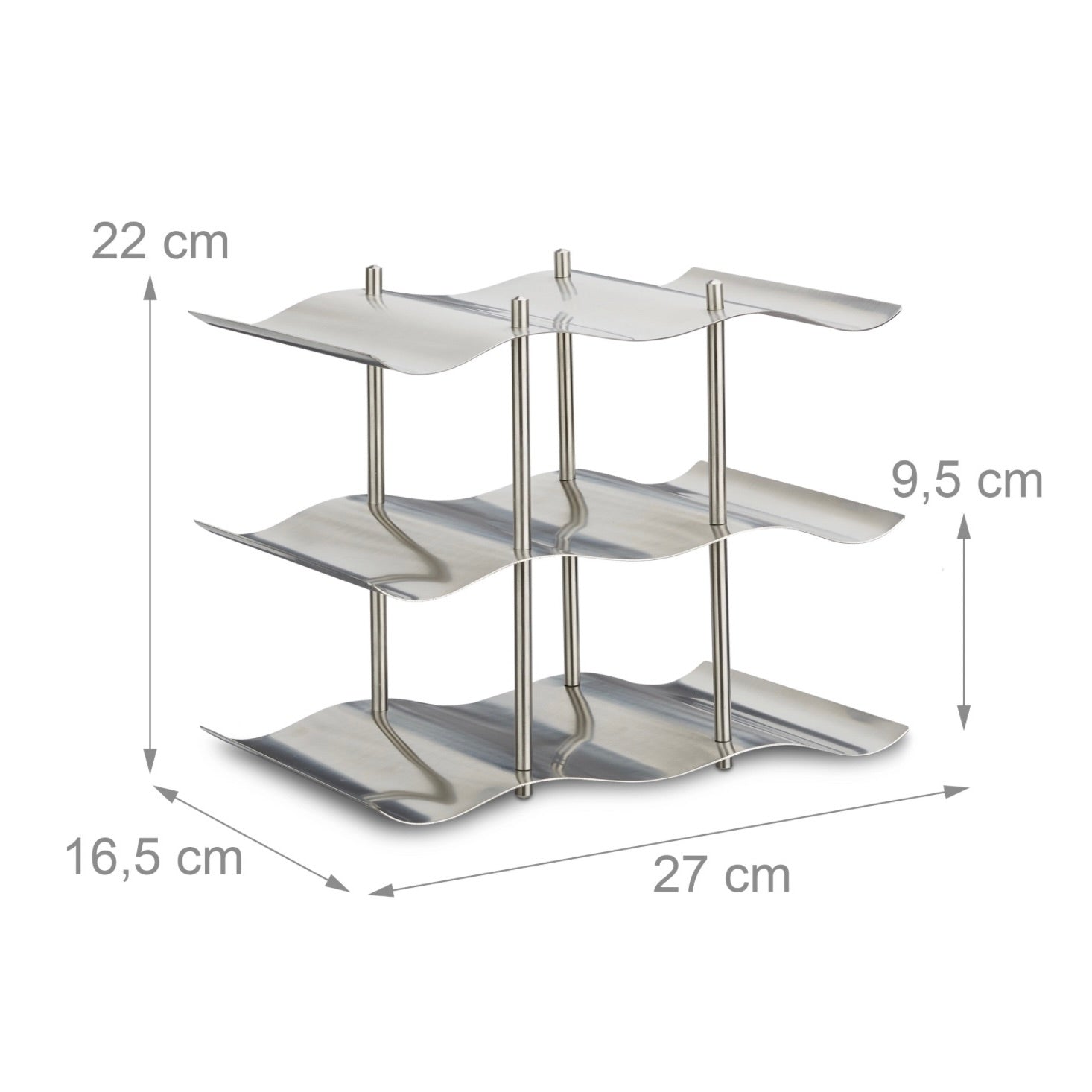 Support à Bouteilles en Acier Inoxydable